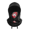 San Francisco 49ers NFL Black Drawstring Hooded Gaiter