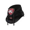 San Francisco 49ers NFL Black Drawstring Hooded Gaiter