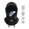 Seattle Seahawks NFL Black Drawstring Hooded Gaiter