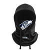 Seattle Seahawks NFL Black Drawstring Hooded Gaiter