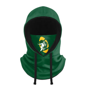 Green Bay Packers NFL Retro Drawstring Hooded Gaiter