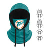 Miami Dolphins NFL Retro Drawstring Hooded Gaiter