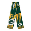 Green Bay Packers NFL Reversible Thematic Scarf