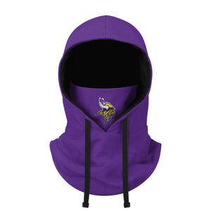 Minnesota Vikings NFL Waffle Drawstring Hooded Gaiter