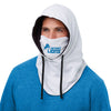 Detroit Lions NFL White Drawstring Hooded Gaiter