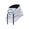 Los Angeles Chargers NFL White Drawstring Hooded Gaiter