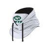 New York Jets NFL White Drawstring Hooded Gaiter