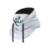 Philadelphia Eagles NFL White Drawstring Hooded Gaiter