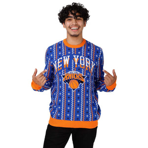 New York Knicks NBA Mens Thematic Knit Sweater