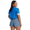 Detroit Lions NFL Womens Gameday Mesh Crop Top