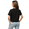 Pittsburgh Steelers NFL Womens Rhinestone Logo Crop Top (PREORDER - SHIPS MID SEPTEMBER)
