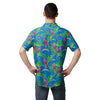Los Angeles Chargers NFL Mens Floral Button Up Shirt