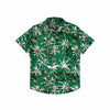 Philadelphia Eagles NFL Mens Kelly Green Floral Button Up Shirt