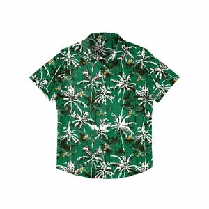 Philadelphia Eagles NFL Mens Kelly Green Floral Button Up Shirt