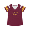 Washington Commanders NFL Womens Cold Shoulder T-Shirt