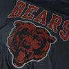 Chicago Bears NFL Womens Rhinestone Logo Oversized V-Neck Mesh T-Shirt (PREORDER - SHIPS MID SEPTEMBER)