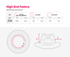 Pittsburgh Steelers NFL Team Color Fedora