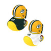 Green Bay Packers NFL 2 Pack Vinyl Ducks