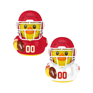 Kansas City Chiefs NFL 2 Pack Vinyl Ducks