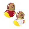 San Francisco 49ers NFL 2 Pack Vinyl Ducks