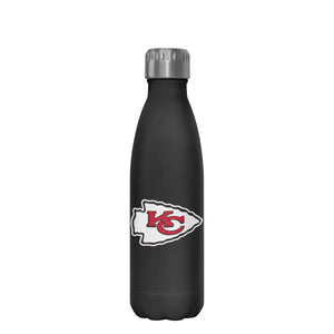 Kansas City Chiefs NFL Super Bowl LVIII Black 17 oz Stainless Steel Bottle