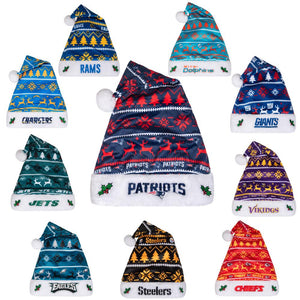 NFL Family Holiday Santa Hats - Pick Your Team!