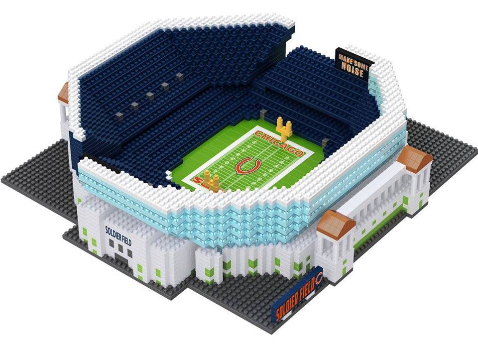 Chicago Bears NFL Soldier Field BRXLZ Stadium - Main Image