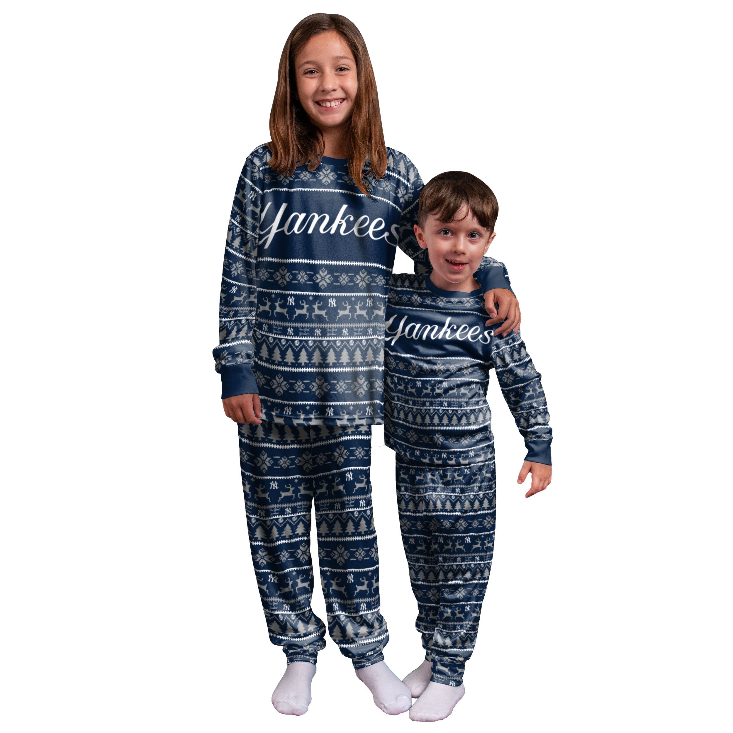 New York Yankees MLB Family Holiday Pajamas