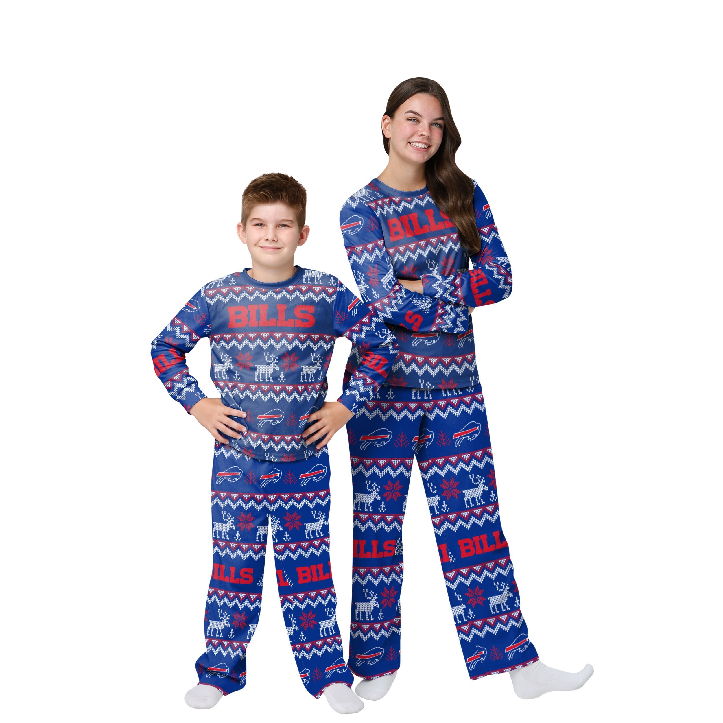 : Littlearth Unisex-Adult NFL Buffalo Bills Pet PJs