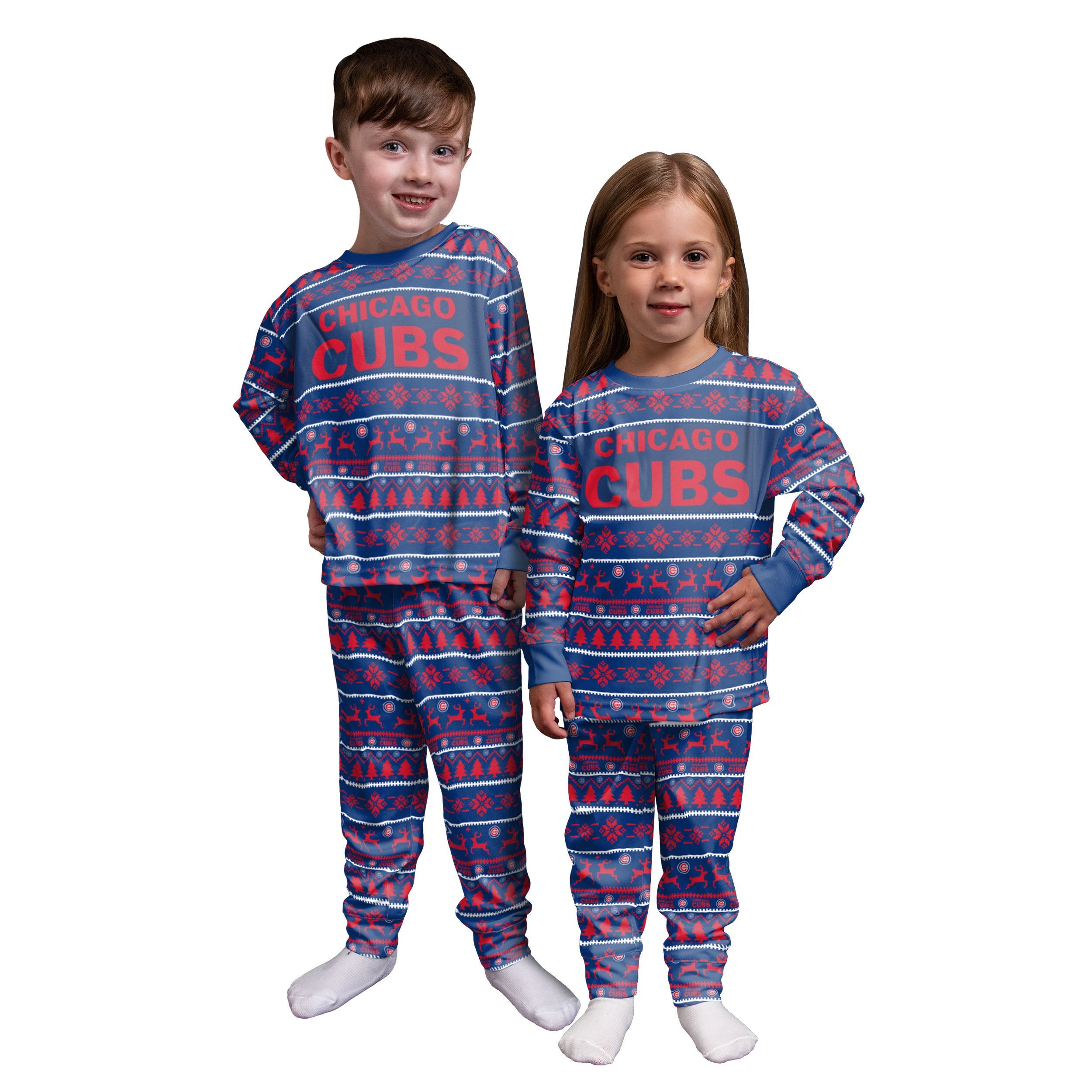 Chicago Cubs There Is Magic In The Ivy Go Cubs Go Pajamas Set