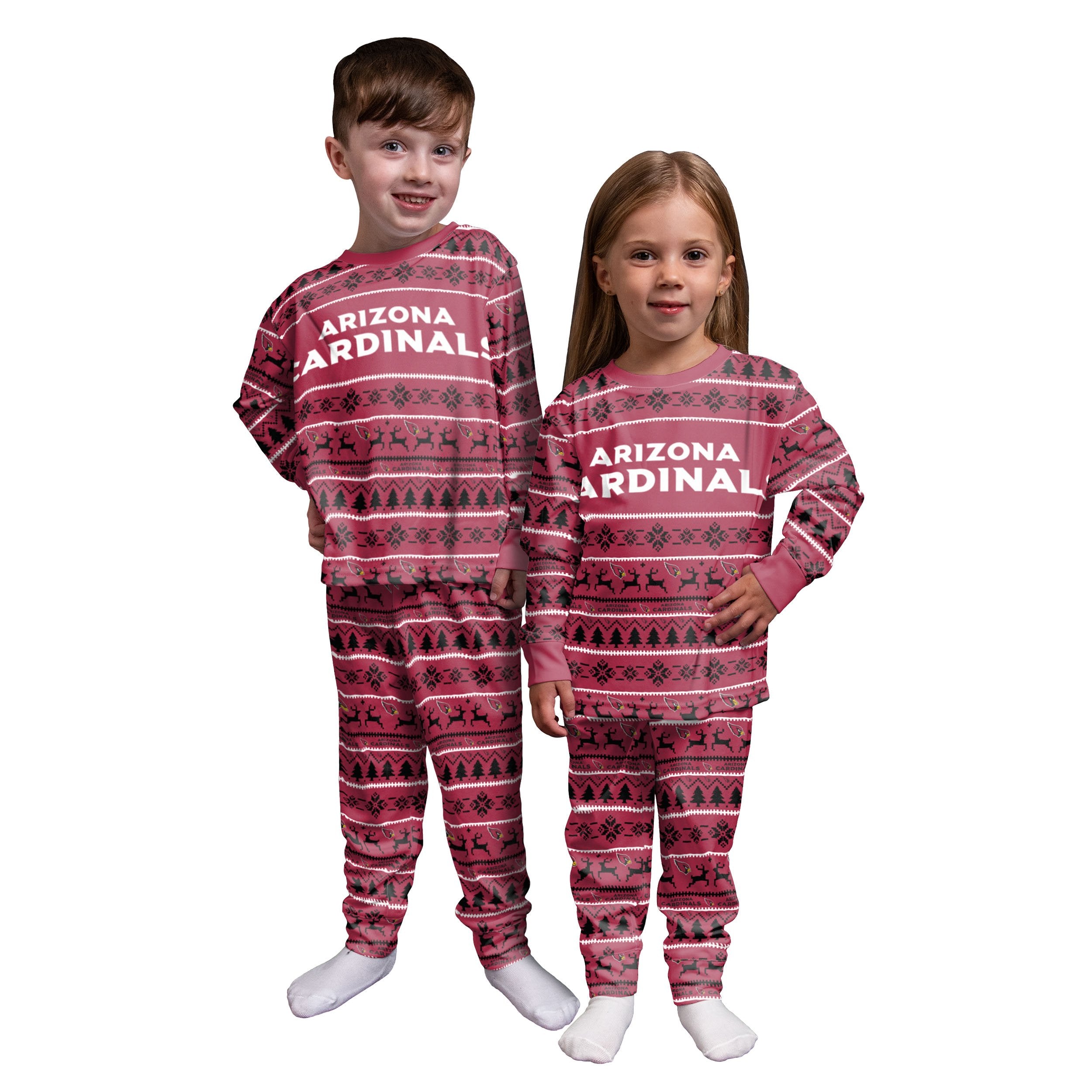 Louisville Cardinals Pajamas Set Personalized Name For Sport Fans Christmas  Pajamas Set For Family