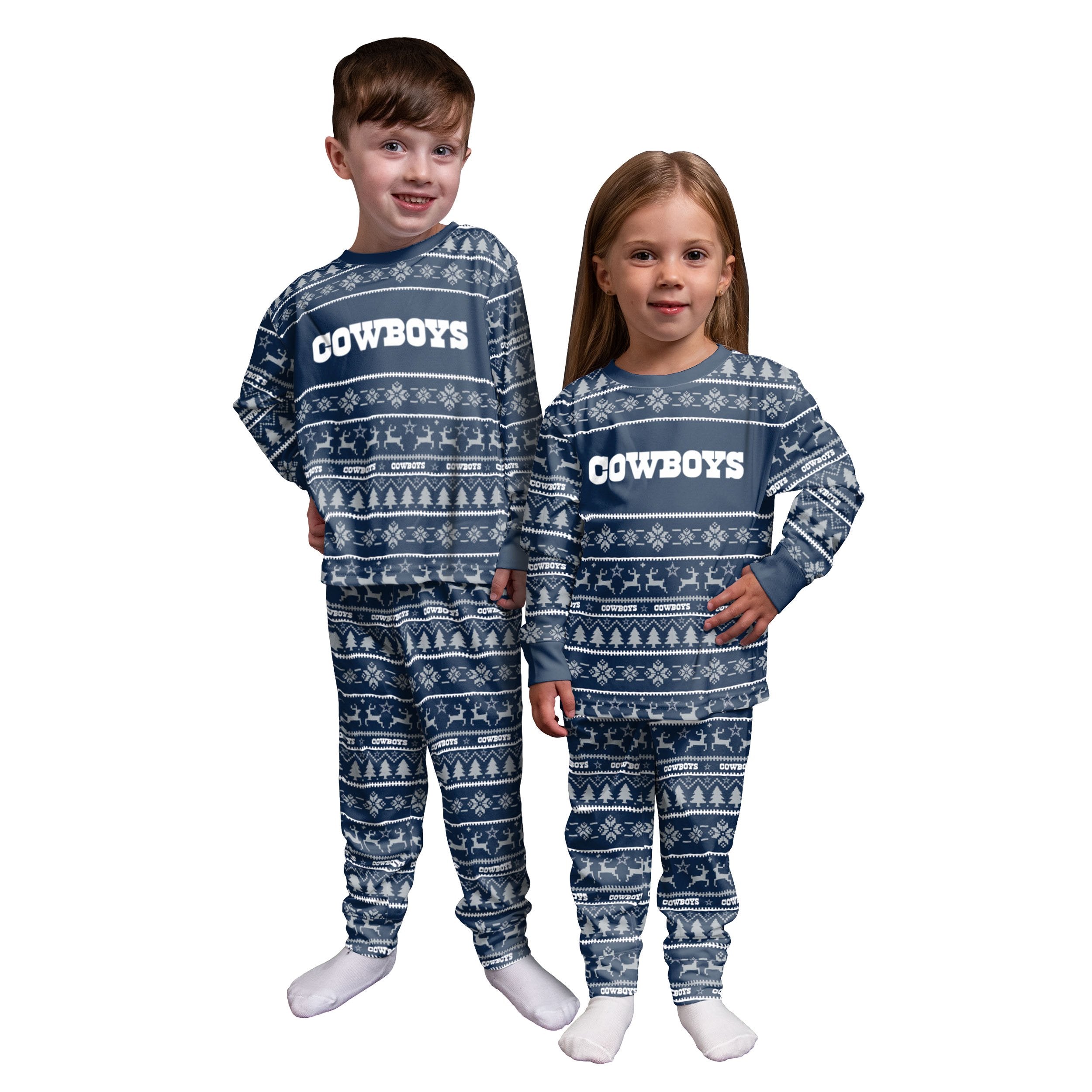 Dallas Cowboys NFL Family Holiday Pajamas