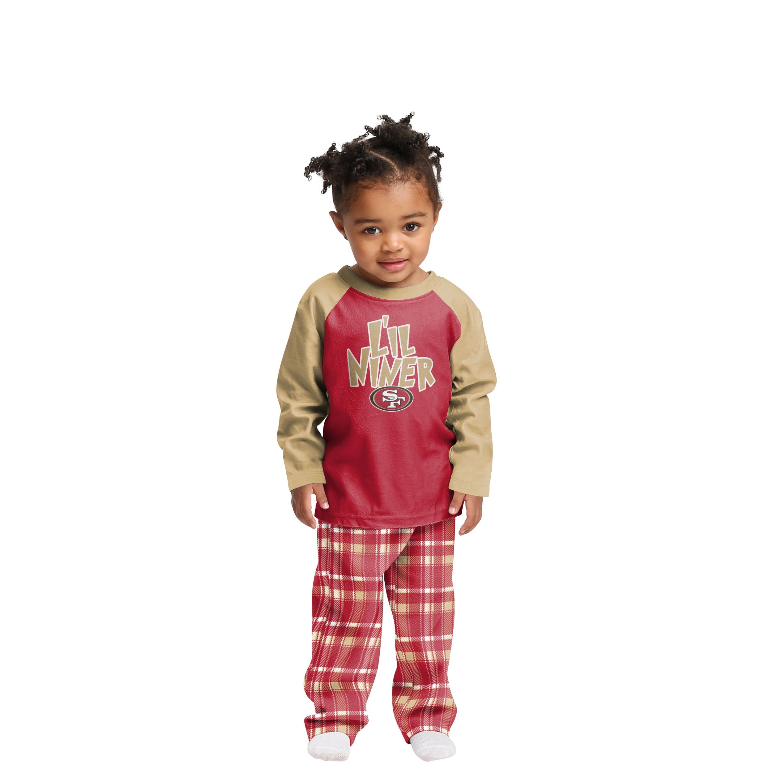 San Francisco 49ers NFL Ugly Pattern Family Holiday Pajamas