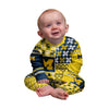 Michigan Wolverines NCAA Busy Block Family Holiday Pajamas