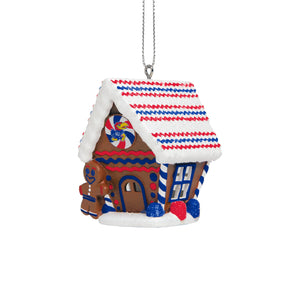Kansas Jayhawks NCAA Gingerbread House Ornament
