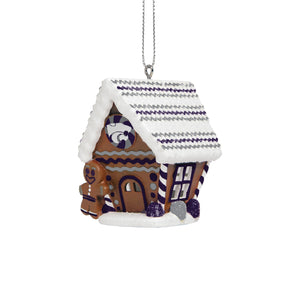 Kansas State Wildcats NCAA Gingerbread House Ornament