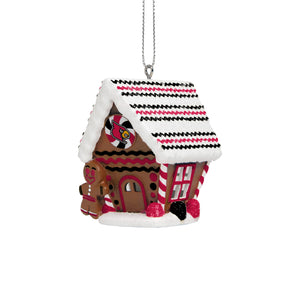 Louisville Cardinals NCAA Gingerbread House Ornament