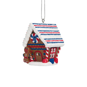 Ole Miss Rebels NCAA Gingerbread House Ornament