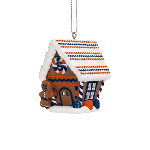 Syracuse Orange NCAA Gingerbread House Ornament