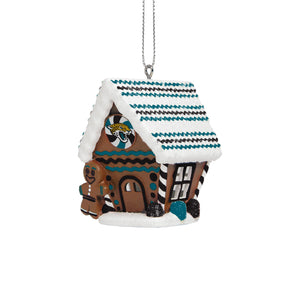 Jacksonville Jaguars NFL Gingerbread House Ornament