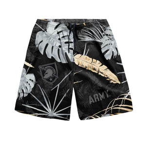 Army Black Knights NCAA Mens Neon Palm Shorts