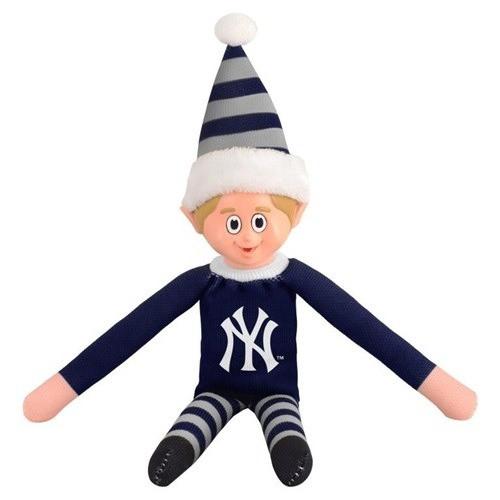 New York Yankees Christmas ELF Funny MLB V-Neck T-Shirt