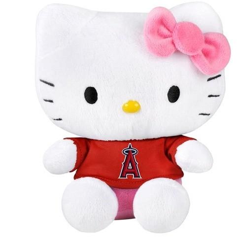Los Angeles Angels 8 Shirtable Hello Kitty Plush