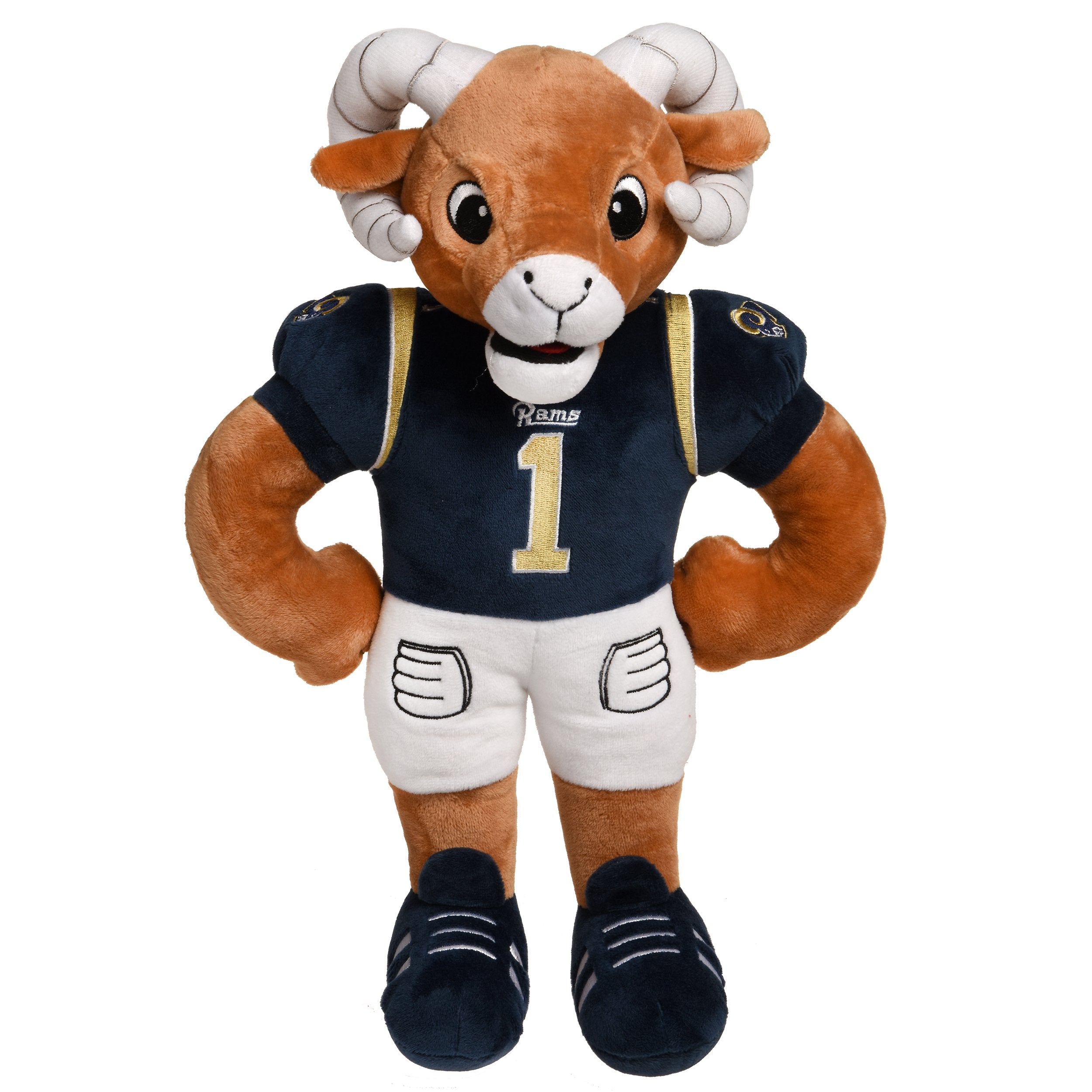 Bleacher Creatures NFL Los Angeles Rams Rampage Mascot Plush Figure, 10 :  : Toys