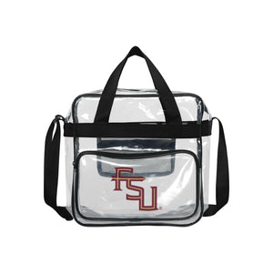 Florida State Seminoles NCAA Clear High End Messenger Bag