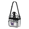 Washington Huskies NCAA Clear High End Messenger Bag