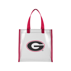 Georgia Bulldogs NCAA Clear Reusable Bag