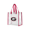 Georgia Bulldogs NCAA Clear Reusable Bag