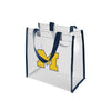 Michigan Wolverines NCAA Clear Reusable Bag