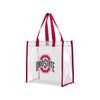 Ohio State Buckeyes NCAA Clear Reusable Bag